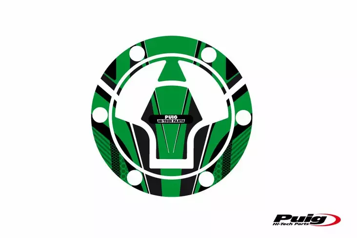 Puig Fuel Cap Cover Mod. Radical Kawasak - Modellspecefika dekaler - D185183 - 1