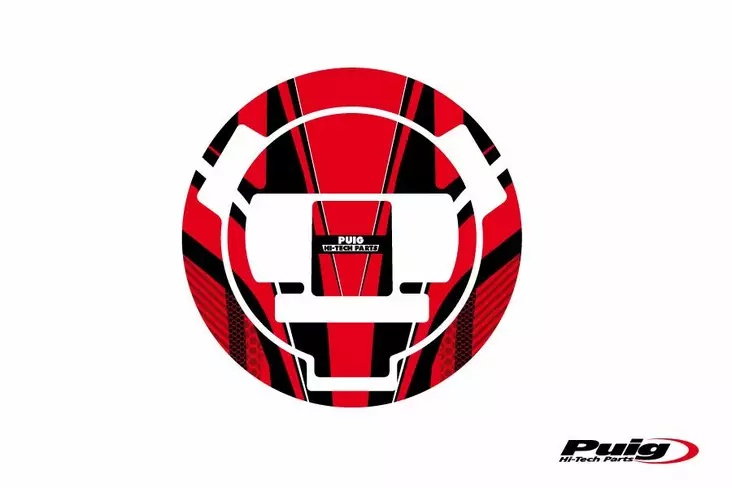 Puig Fuel Cap Cover Radical Bmw C/Red - Modellspecefika dekaler - D183243 - 1