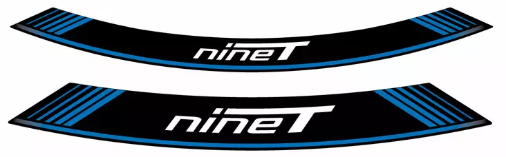 Puig Kit 8 Rim Strips R Nine T C/Blue - Fälgdekaler - D185773 - 1