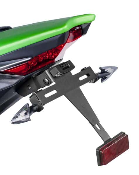 Puig License Support Kawasaki Z1000 14-1 - Reg Plåts Hållare - D87543 - 1