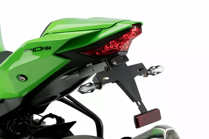Puig License Support Kawasaki Zx-10R/Rr - Reg Plåts Hållare - D390523 - 1