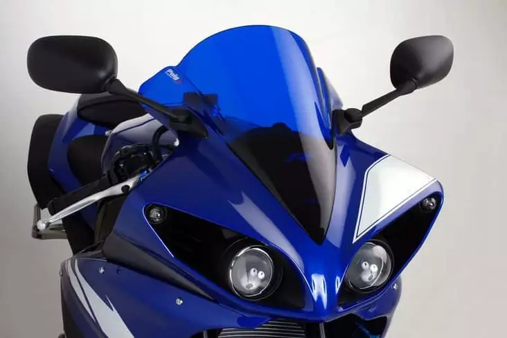 Puig Racing Screen Yamaha R1 09-14' C/Bl - Vindskydd - D182123 - 1