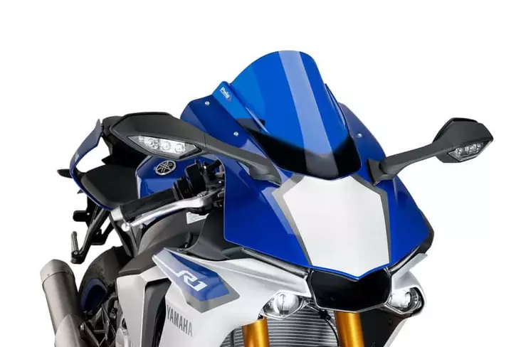 Puig Racing Screen Yamaha Yzf-R1 15'-19' - Vindskydd - D184833 - 1