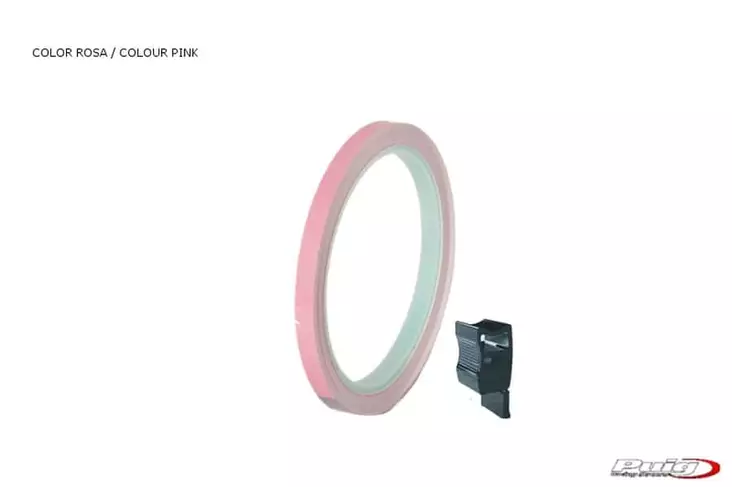 Puig Rim Strip 6 Meters+Aplicator C/Pink - Fälgdekaler - D181843 - 1
