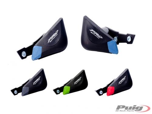 Puig Rubber Ends By Pair Fr.Sliders Pro - Crashpads - D182463 - 1