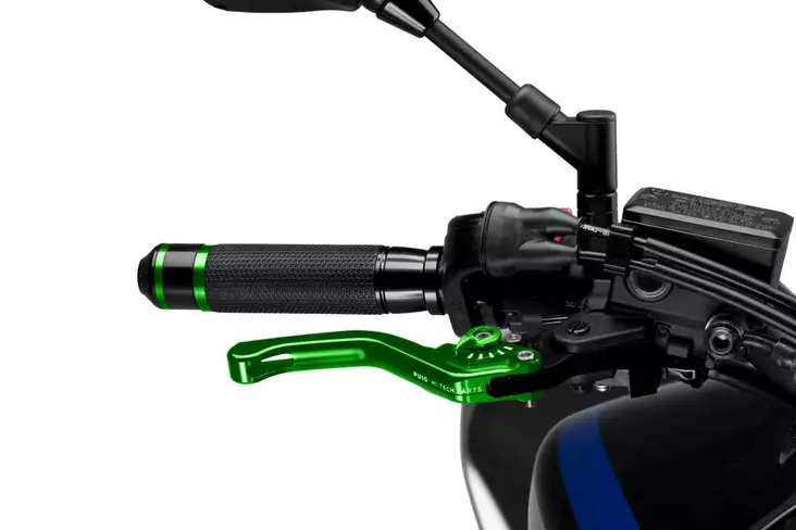 Puig Short Brake Lever 3.0. C/Green Sele - Styrartiklar  - D341853 - 1