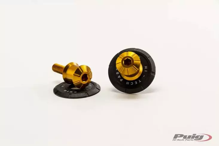 Puig Spools Hi-Tech Parts Dim.10 C/Gold - Crashpads - D186003 - 1