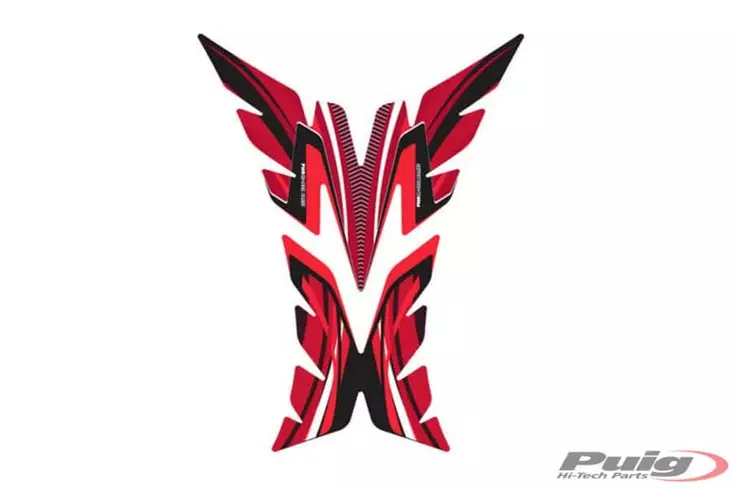 Puig Tank Pad Mod.Radical C/Red - Tankskydd - D183223 - 1