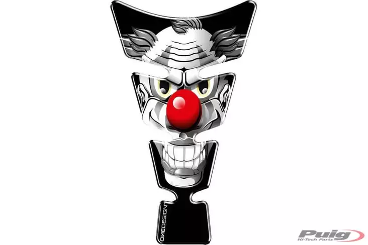 Puig Tankpad Tankskydd Clown C/Gray - Tankskydd - D186123 - 1