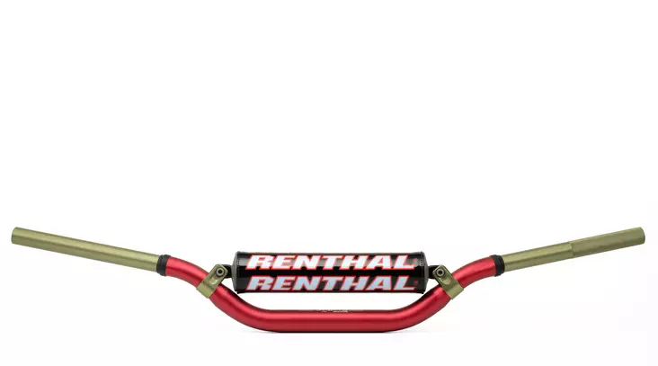 Renthal Twinwall 997 Carmichael Röd - Styrartiklar - D430443 - 1