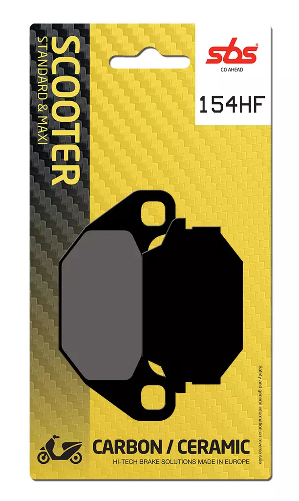 Sbs Bromsklossats Ceramic (749HF) - Bromsbelägg - D106613 - 0
