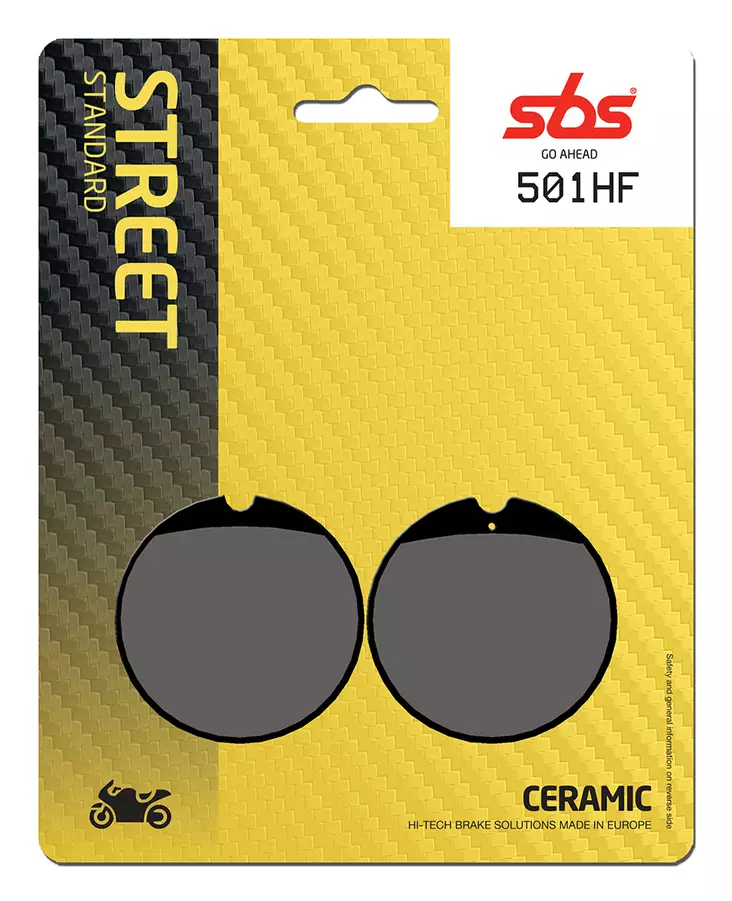 Sbs Bromsklossats Ceramic - Bromsbelägg - D106743 - 0