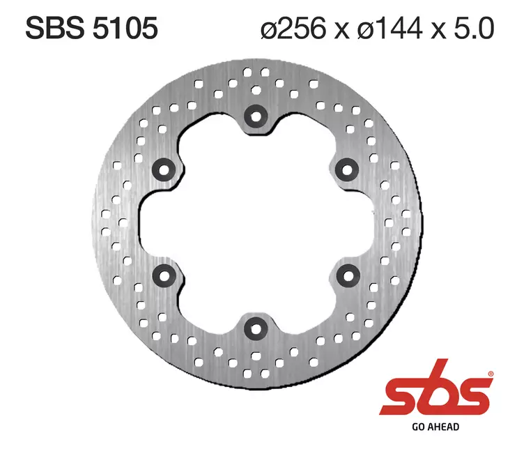 Sbs bromsskiva Standard - Bromsskivor - D131203 - 1