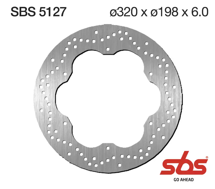 Sbs bromsskiva Standard - Bromsskivor - D131223 - 1