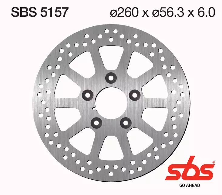 Sbs bromsskiva Standard - Bromsskivor - D131243 - 1