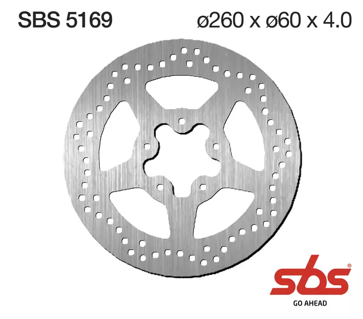 Sbs bromsskiva Standard - Bromsskivor - D131253 - 1