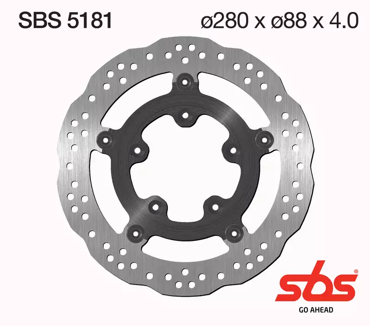 Sbs bromsskiva Standard - Bromsskivor - D131263 - 1