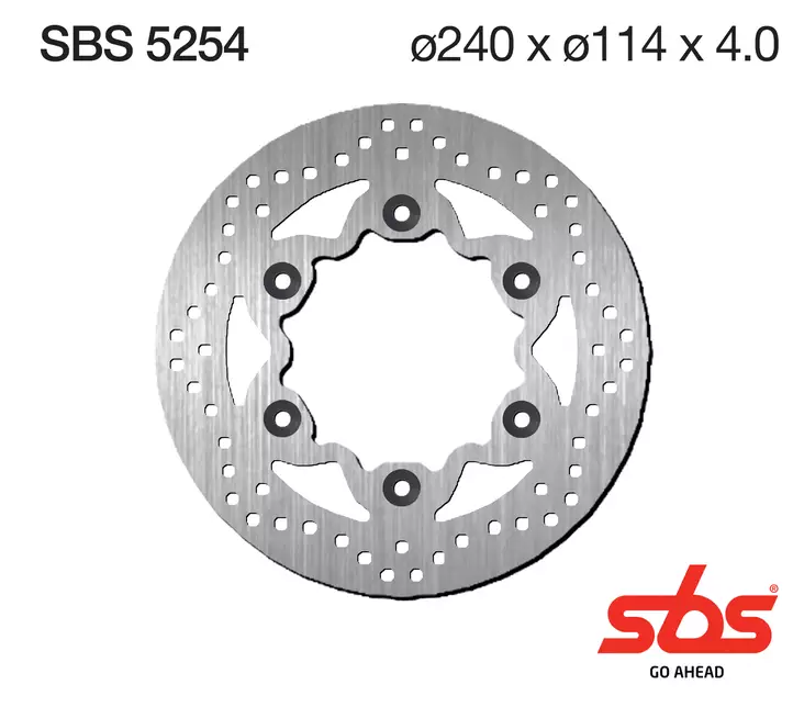 Sbs bromsskiva Standard - Bromsskivor - D131323 - 1
