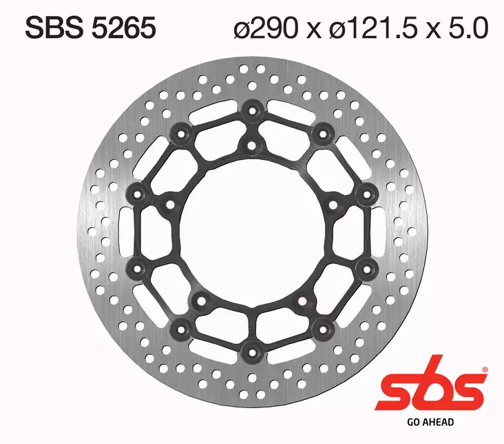 Sbs bromsskiva Standard - Bromsskivor - D131333 - 1