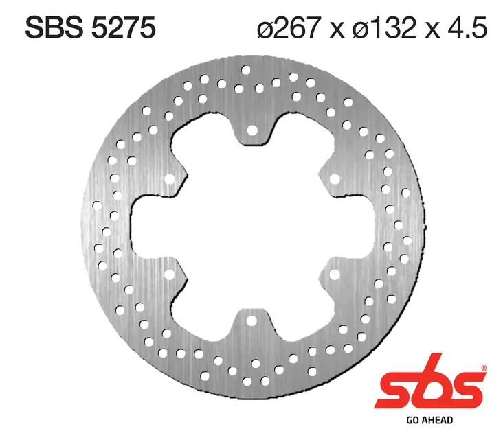 Sbs bromsskiva Standard - Bromsskivor - D131343 - 1