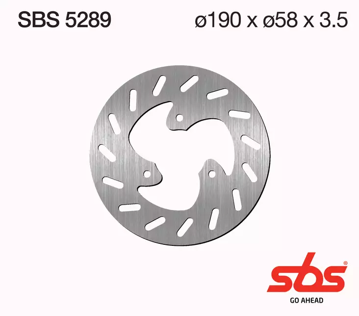 Sbs bromsskiva Standard - Bromsskivor - D131353 - 1