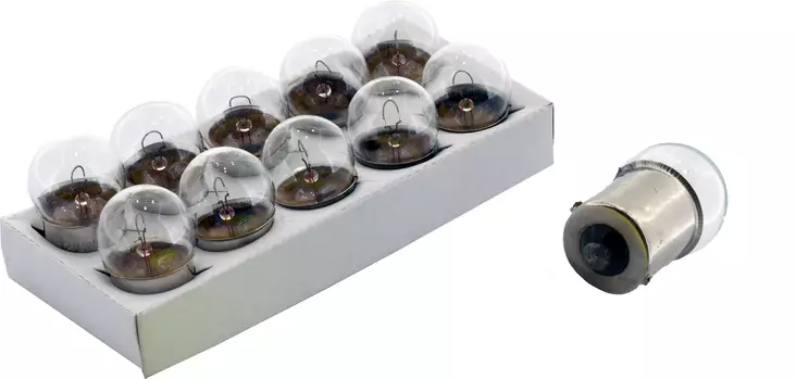 Solero Glödlampa 12V 10W BA15S - Glödlampor  - D2143 - 1