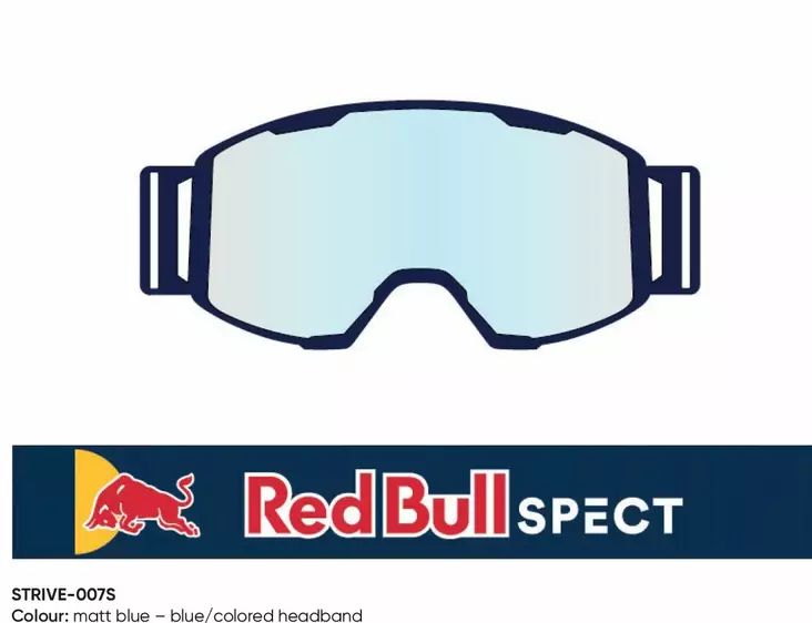Spect Red Bull Strive MX Goggles Double - Linser & Reservdelar Crossglasögon - D417323 - 0
