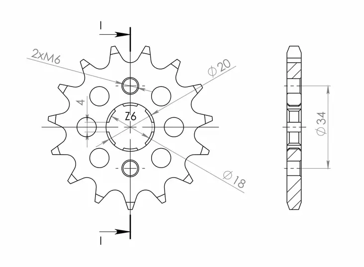 Supersprox / JT Framdrev 259.14 - Framdrev - D6643 - 1
