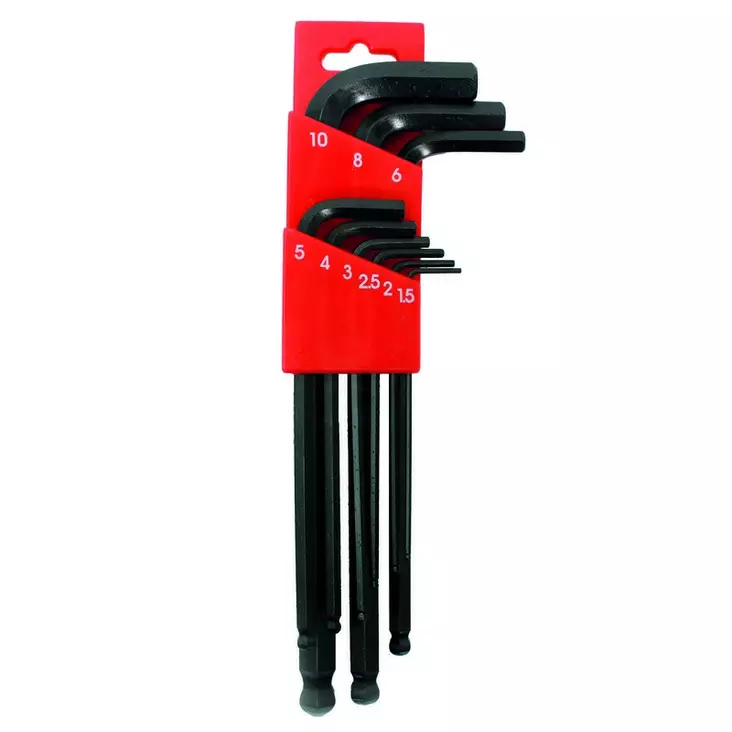 TMV Hex Key Set 9 PCS (1.5=> 10) - Andra tillbehör - D434123 - 1