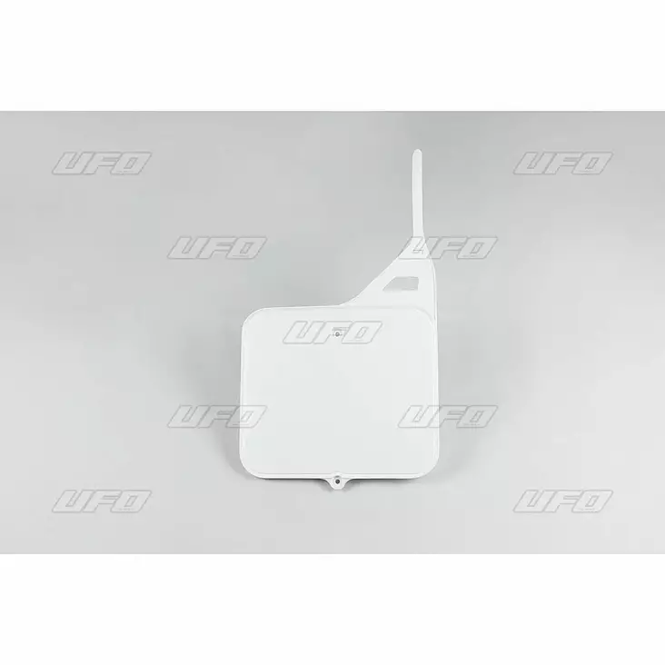 UFO Nummerplåt RM125/250 87-95 Vit 041 - Nummerplåt - D136703 - 1