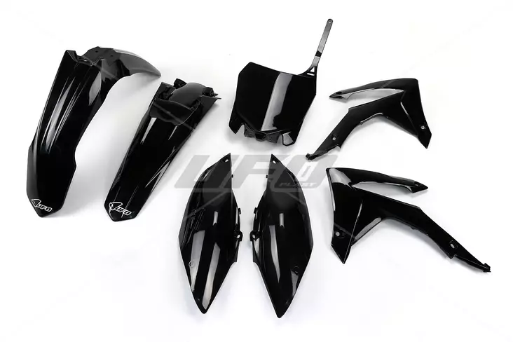 UFO Plastkit 5-delar Svart CRF250 14-17 - Plastkit - D33613 - 1