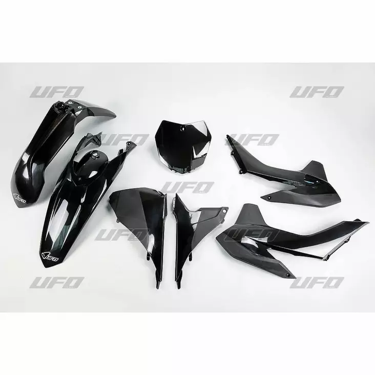 UFO Plastkit 5-delar Svart KTM SX/SXF125 - Plastkit - D33763 - 1