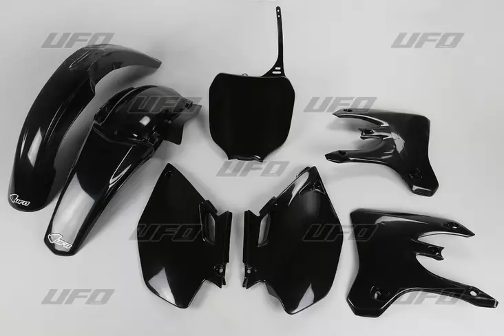 UFO Plastkit 5-delar Svart YZF250/450 03 - Plastkit - D33663 - 1