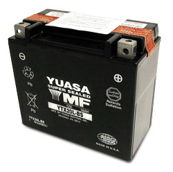 Yuasa Batteri YTX20L-BS (CP) Inkl syra ( - Batterier - D2653 - 1