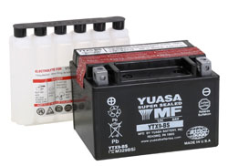 Yuasa Batteri, YTX9-BS (CP) Inkl syra (5 - MC Universaldelar och Verktyg - D2643 - 1