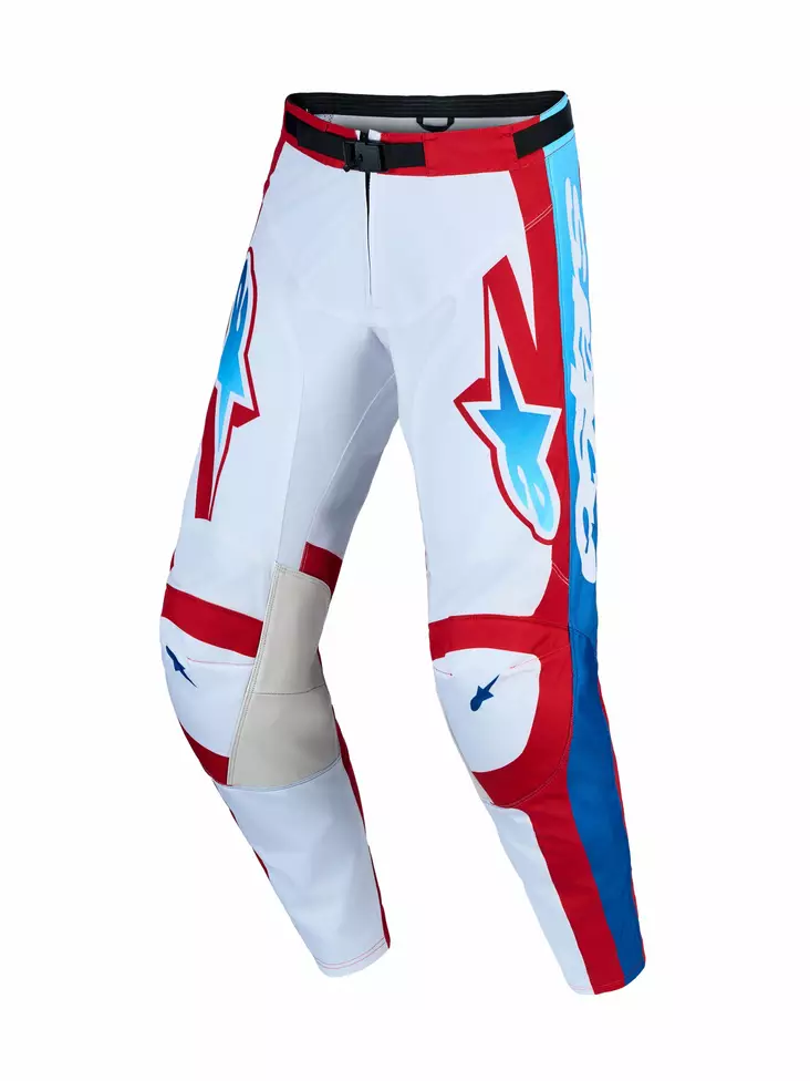 Alpinestars Byxor Racer Hunt Vit/Röd/Blå - Crossbyxor - D521473 - 1