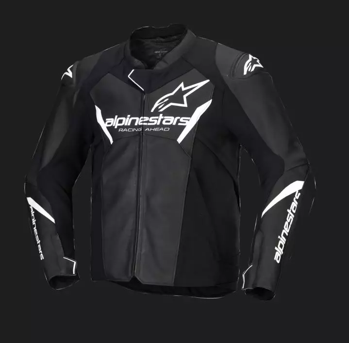 Alpinestars Skinnjacka Faster v3 Svart/V - Skinnjackor & Västar  - D477363 - 1