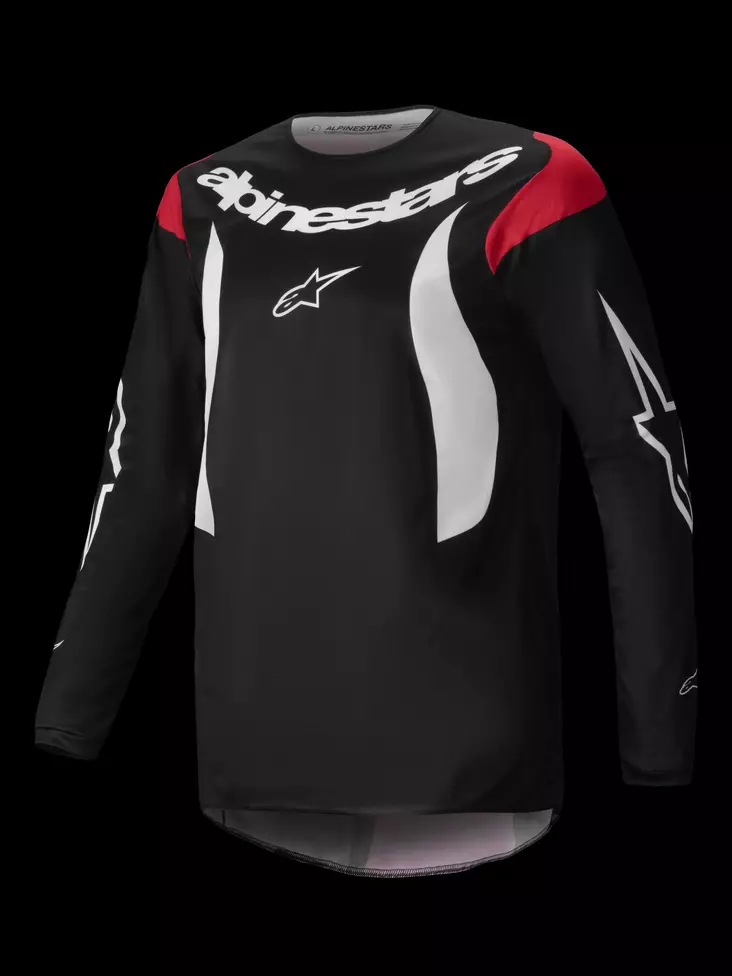 Alpinestars Tröja Fluid Haul Svart/Vit - Crosströjor - D476183 - 1