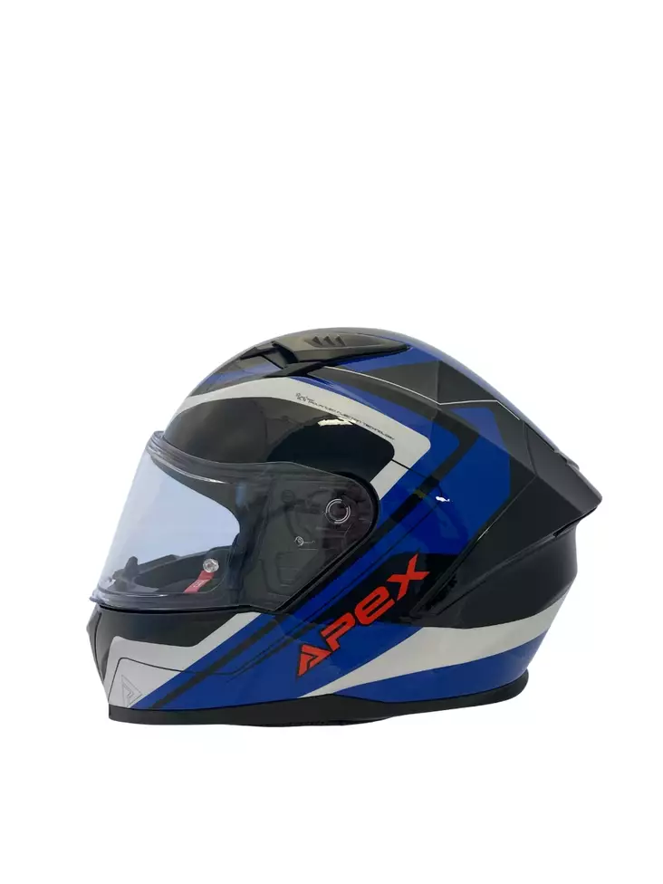 APEX Hjälm FI100 Valencia blå/vit/svart - Integralhjälm - D488393 - 1