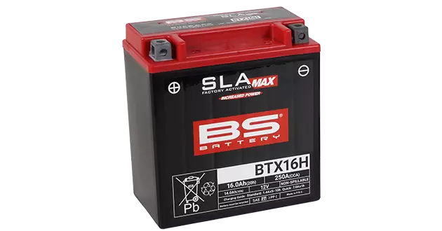 BS Battery BTX16H (FA) SLA MAX - Sealed - Batterier - D151323 - 1