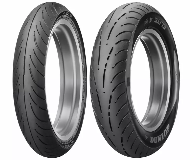 Dunlop Elite 4 130/70R18 63H TL Fr - Däck Custom-Touring - D528123 - 1