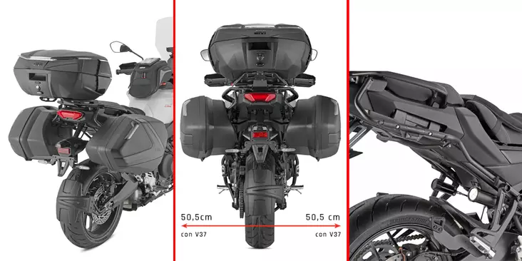 Givi Pa.Ho. M.Key Tech Yam.Tracer 9-GT-G - Monteringsatser & Pakethållare - D528223 - 1
