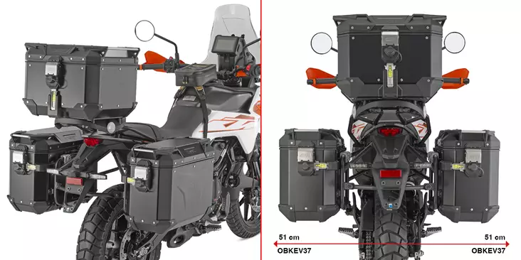 Givi Pan. Hol. Ktm 390 Adventure X / R ' - Monteringsatser & Pakethållare - D530703 - 1