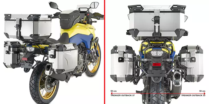 Givi PANNIER HOL. SUZUKI V-STROM 800DE ( - Monteringsatser & Pakethållare - D475263 - 1