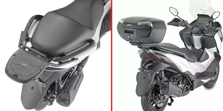 Givi REAR RACK ZONTES 350 E (2023) - Monteringsatser & Pakethållare - D475273 - 1