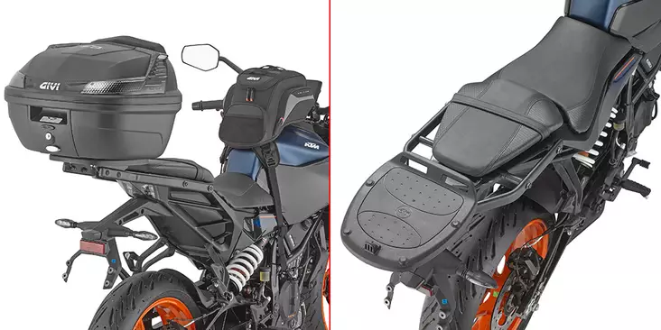 Givi Specific Attack Ktm 125/390 Duke (2 - Monteringsatser & Pakethållare - D530713 - 1