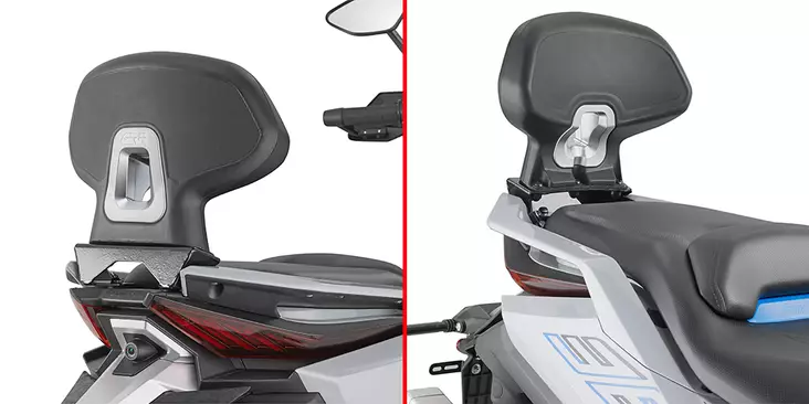Givi Specific Backrest Zontes 368 G (202 - Monteringsatser & Pakethållare - D510743 - 1