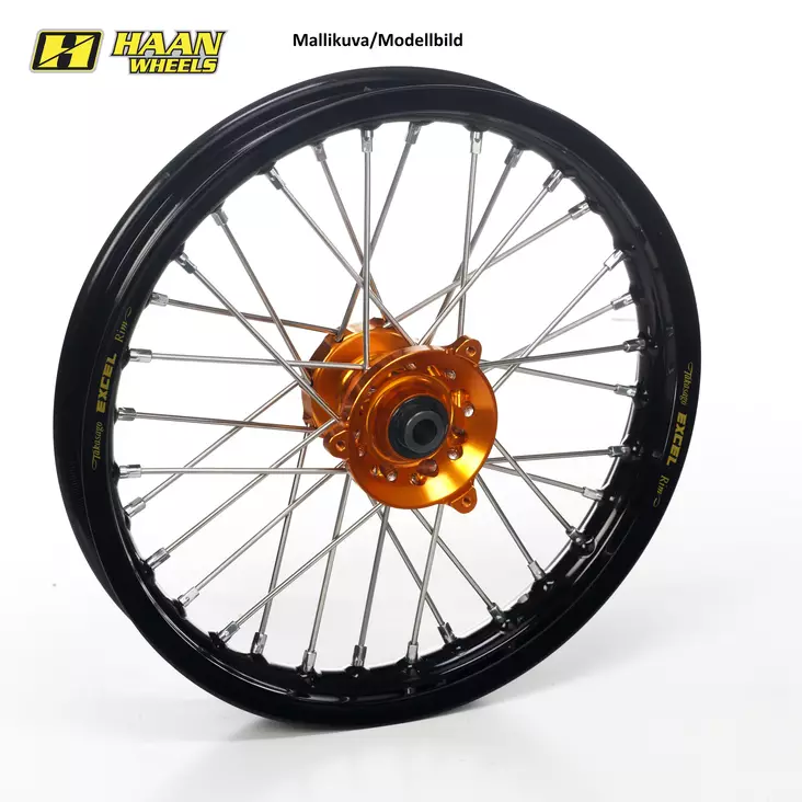 Haan wheel SX50 FRONT 24-.. 14-1,60 BLAC - Kompletta Hjul - D526473 - 1