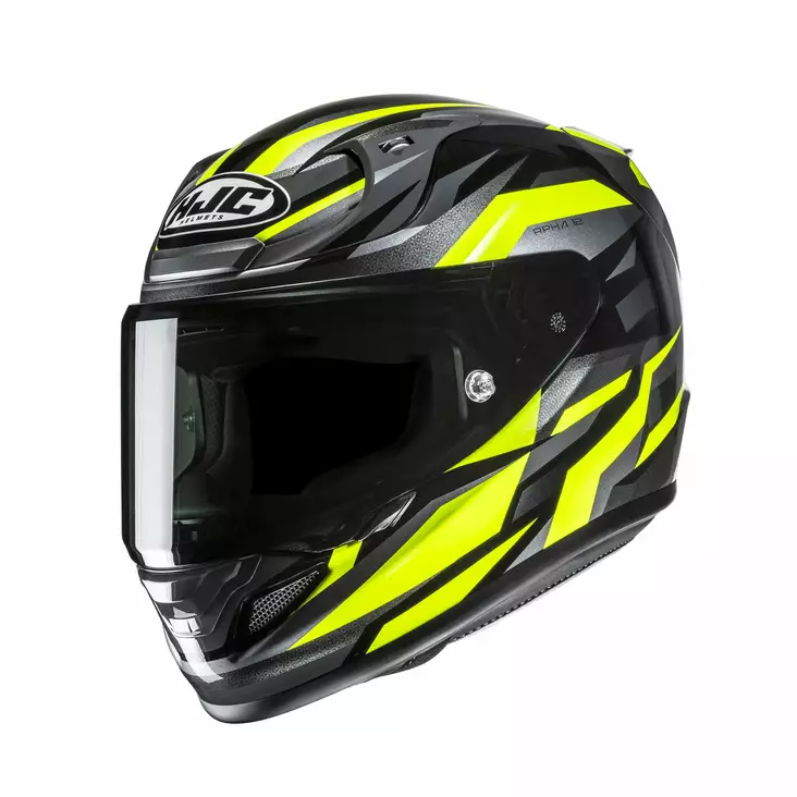 HJC Helmet RPHA 12 Dravix Svart/Fluo Gul - Integralhjälm - D508693 - 1