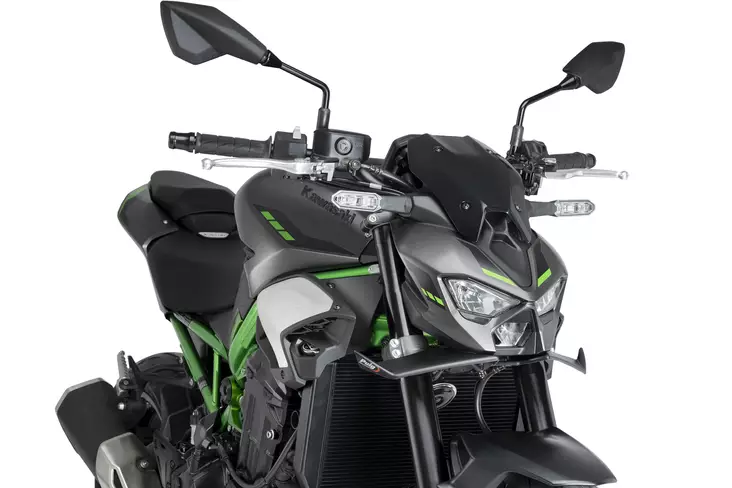Puig Frontal Spoiler Kawasaki Z900 25' C - Kåpor & Vingar Street - D510613 - 1